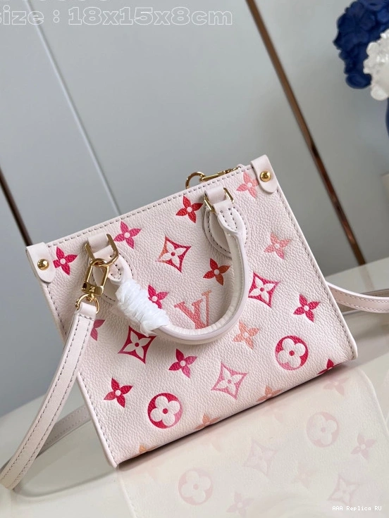 Aaa replica bags ONTHEGO LOUIS BB-18*15*8.5cm VUITTON 0811